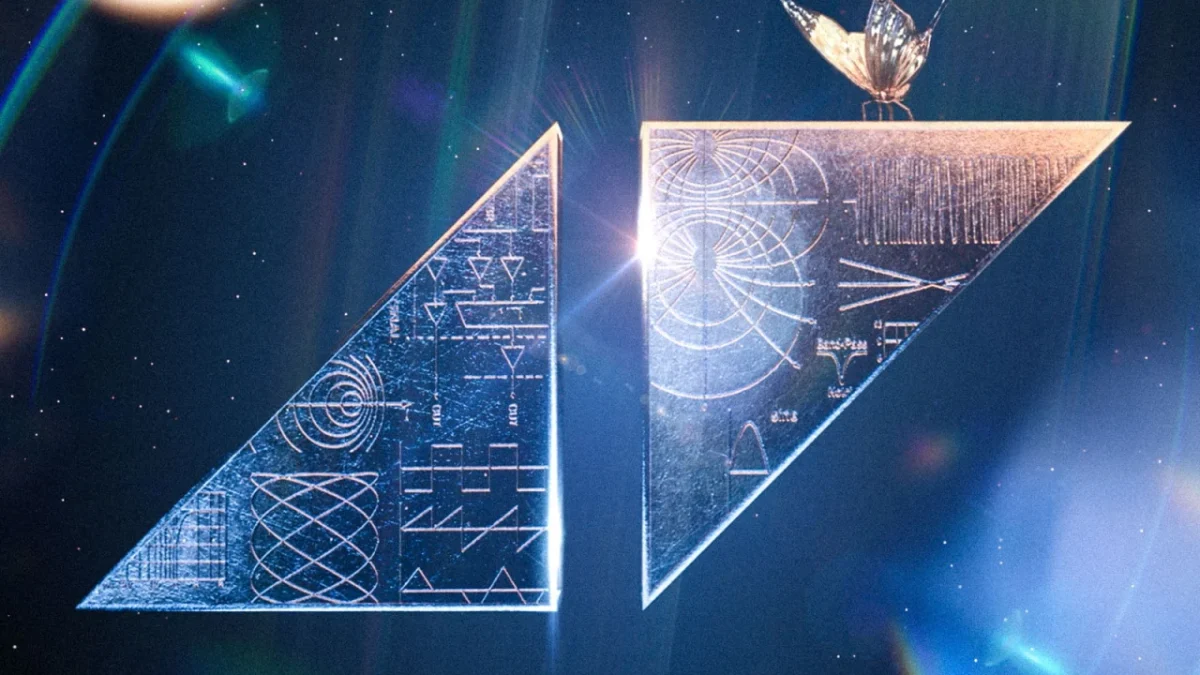 Arte oficial da homenagem do Tomorrowland a Avicii
