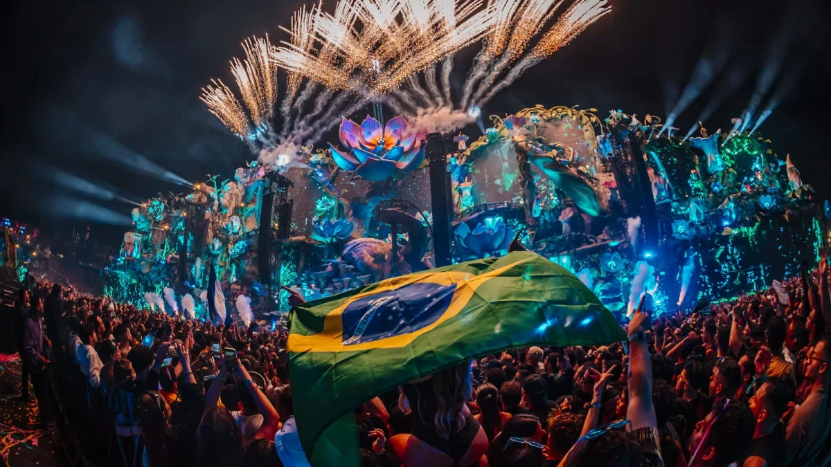 Imagem de divulgação de uma edição anterior do Tomorrowland Brasil
